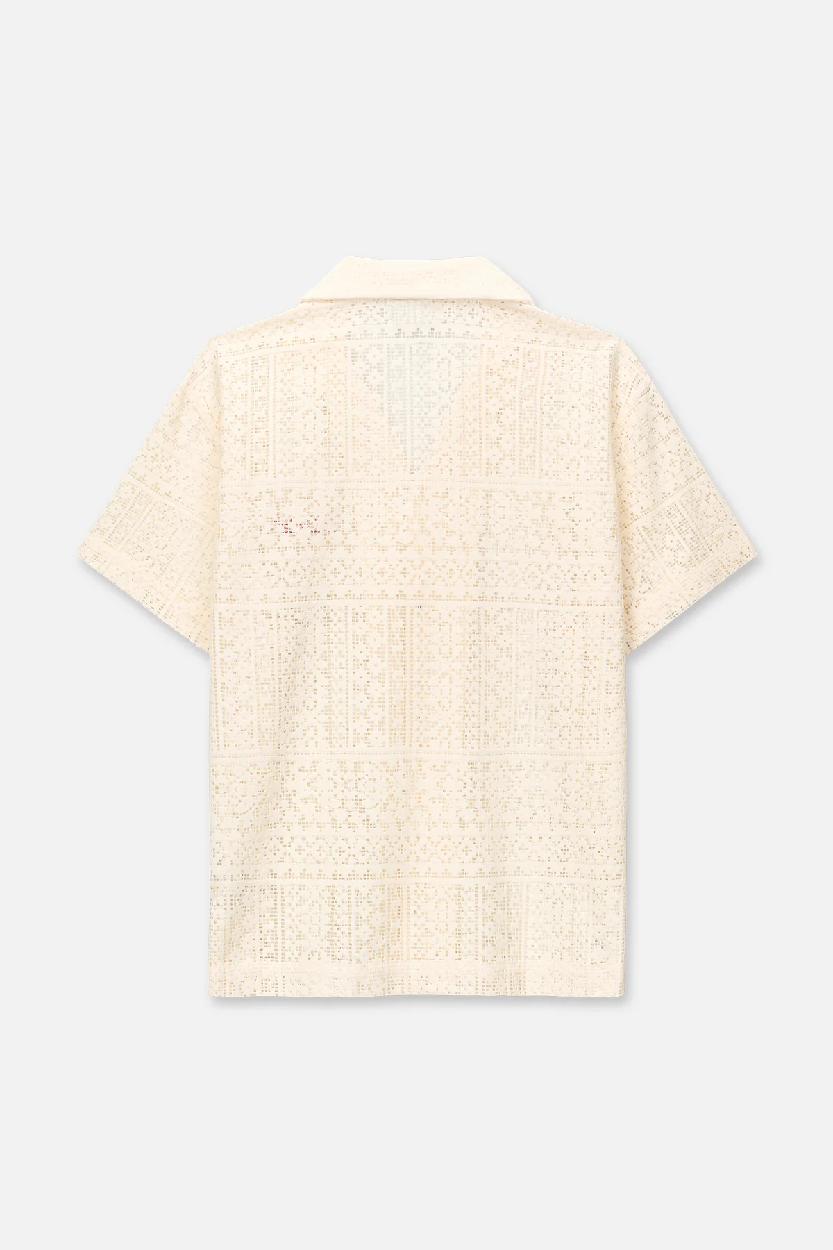 NATHAN SHORT SLEEVE SHIRT | SAND CURSIVE - Image 3