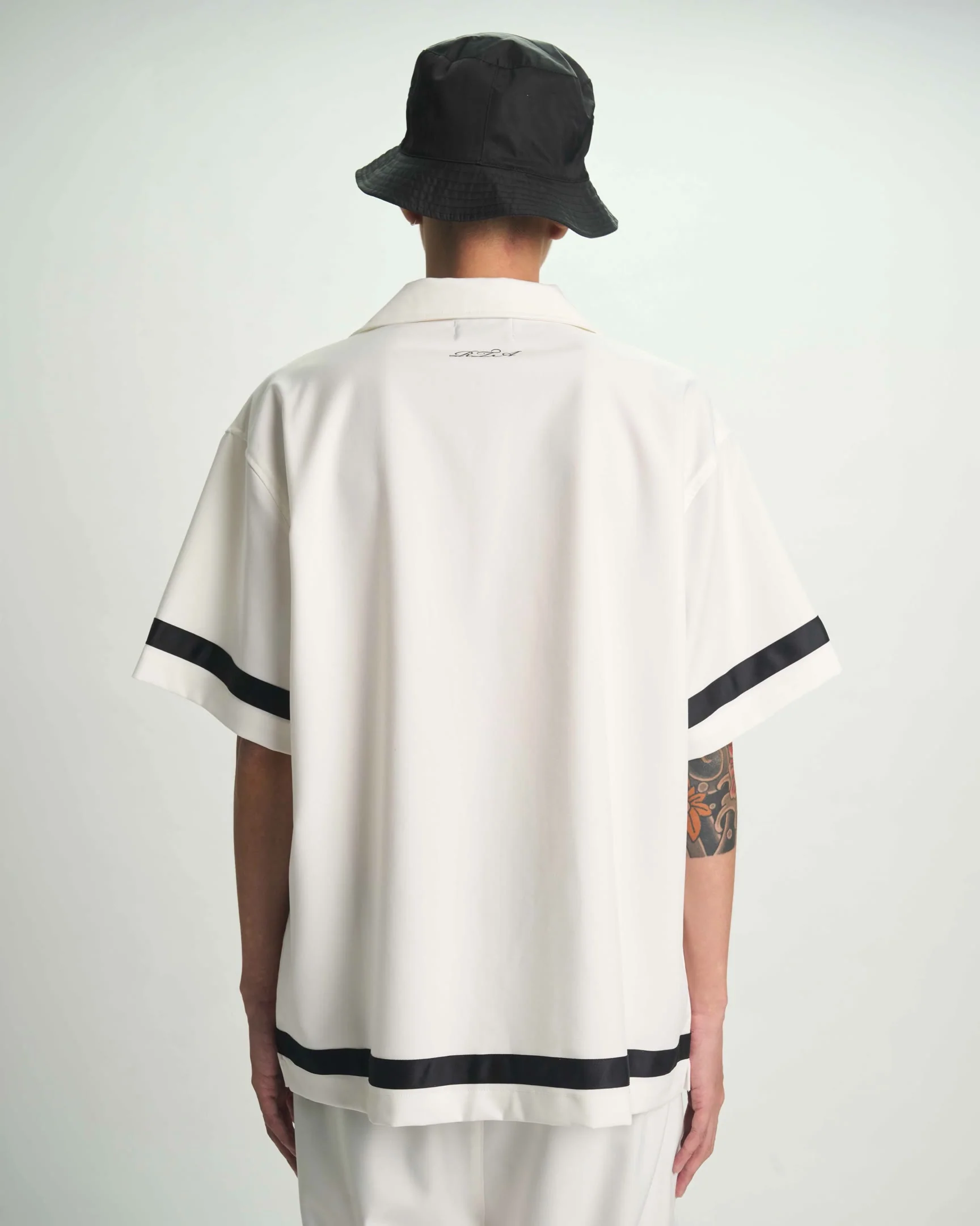 NATHAN SHORT SLEEVE SHIRT | WHITE POPPY - Image 7