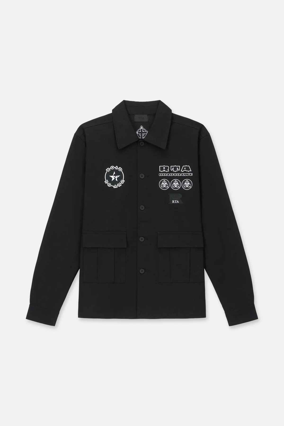 NILTON TOP | BLACK MILITARY PATCH - Image 2