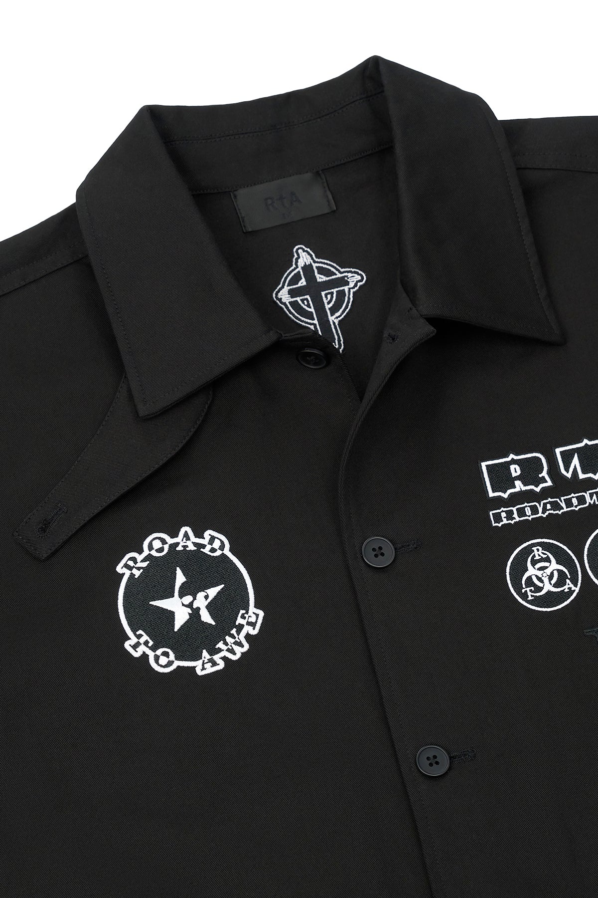 NILTON TOP | BLACK MILITARY PATCH - Image 5