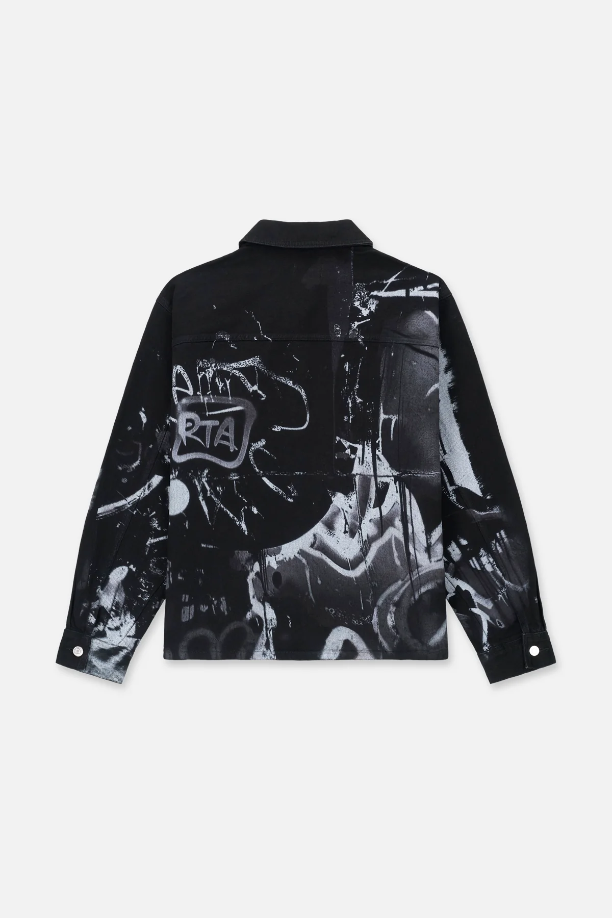 NORRIS JEAN JACKET | GRAFFITI GRAPHITE - Image 3