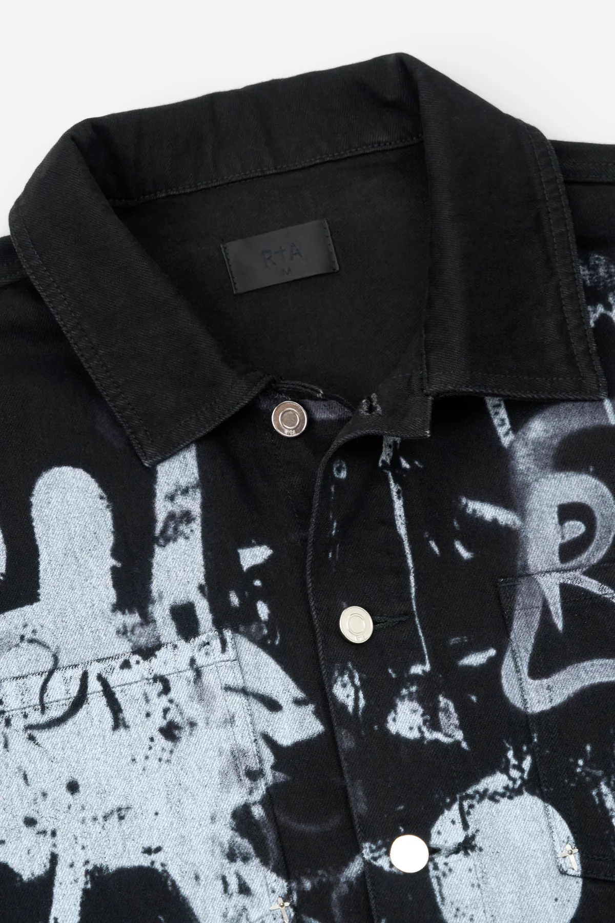 NORRIS JEAN JACKET | GRAFFITI GRAPHITE - Image 4