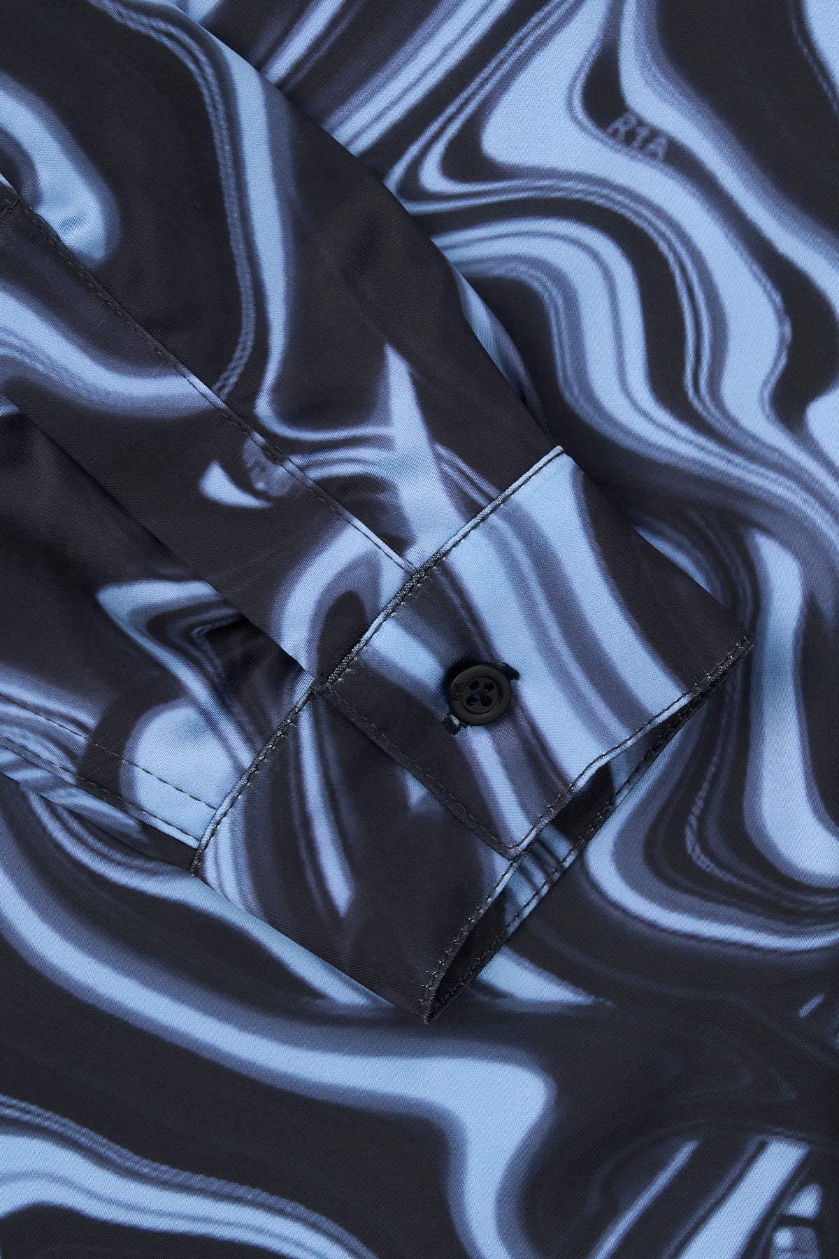 OMAR BUTTON UP SHIRT | BLUE ANGEL EYES - Image 5