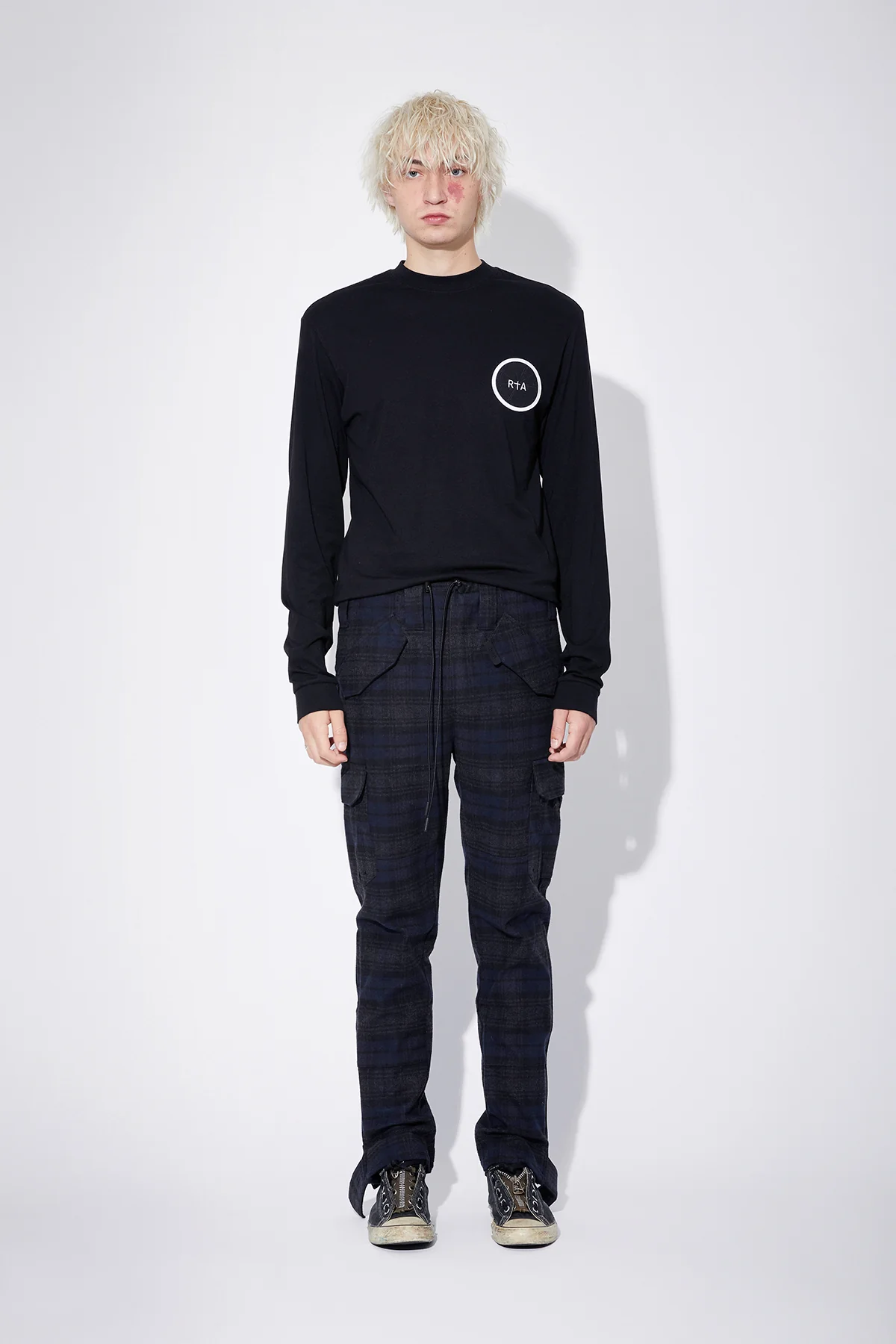 OTIS PANT | NAVY PLAID - Image 3