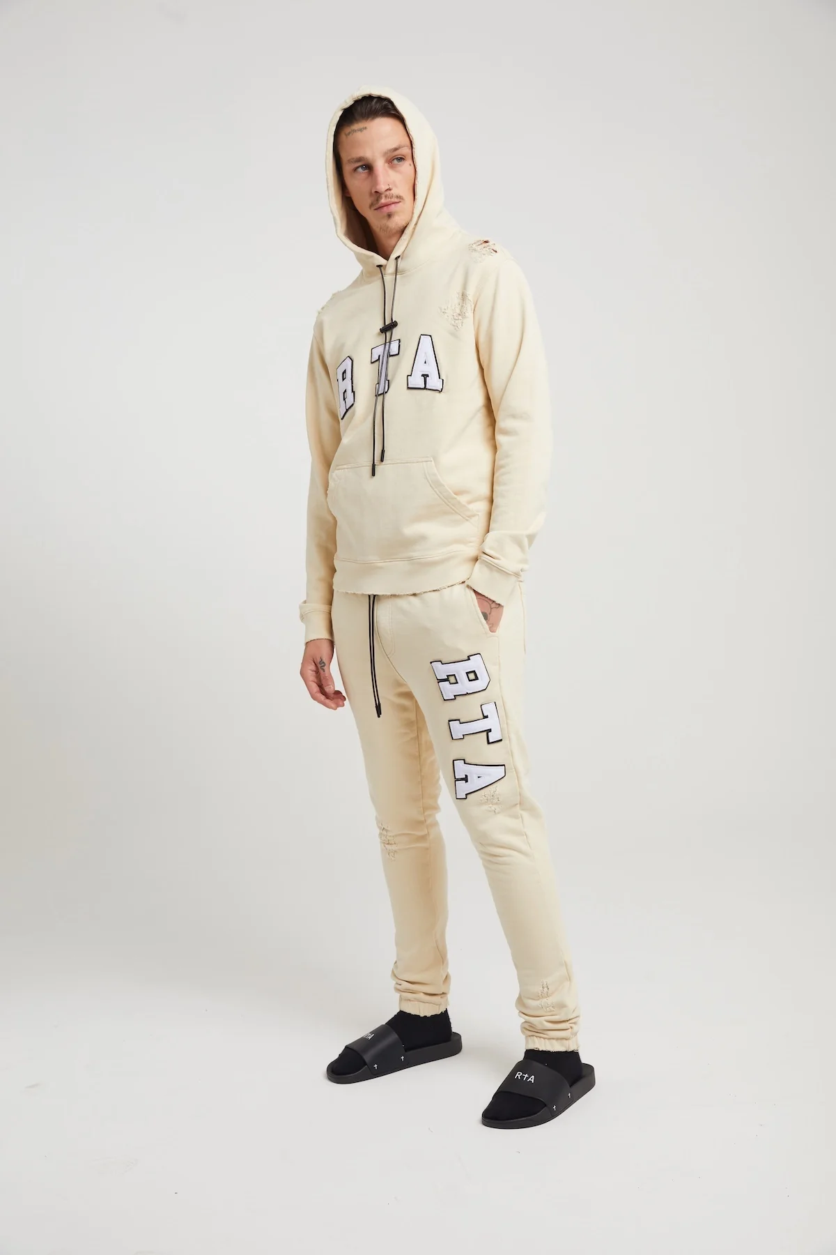 OWEN SWEATPANT | BEIGE COLLEGIATE - Image 5
