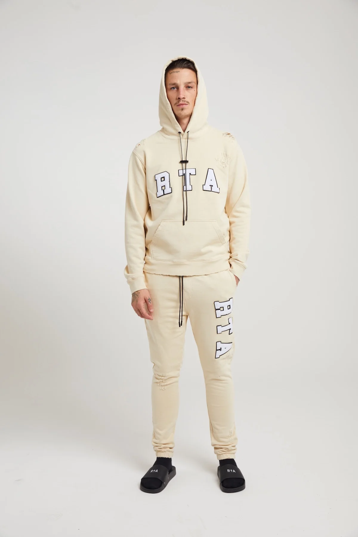 OWEN SWEATPANT | BEIGE COLLEGIATE - Image 6