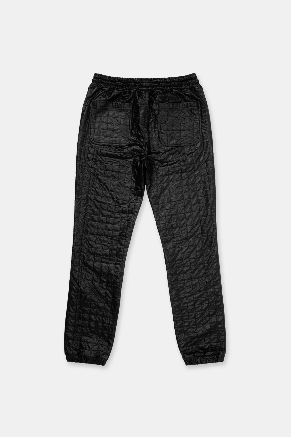 OWEN SWEATPANT | BLACK QUILTED - Image 7