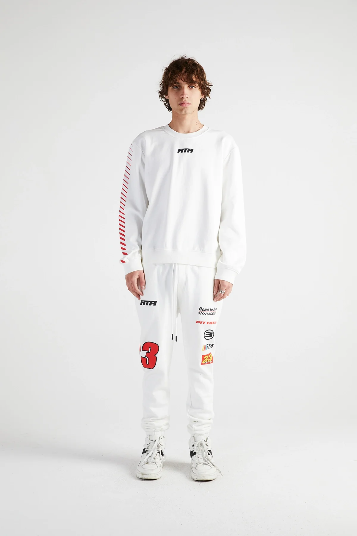 OWEN SWEATPANT | WHITE RACING NUMBERS - Image 3