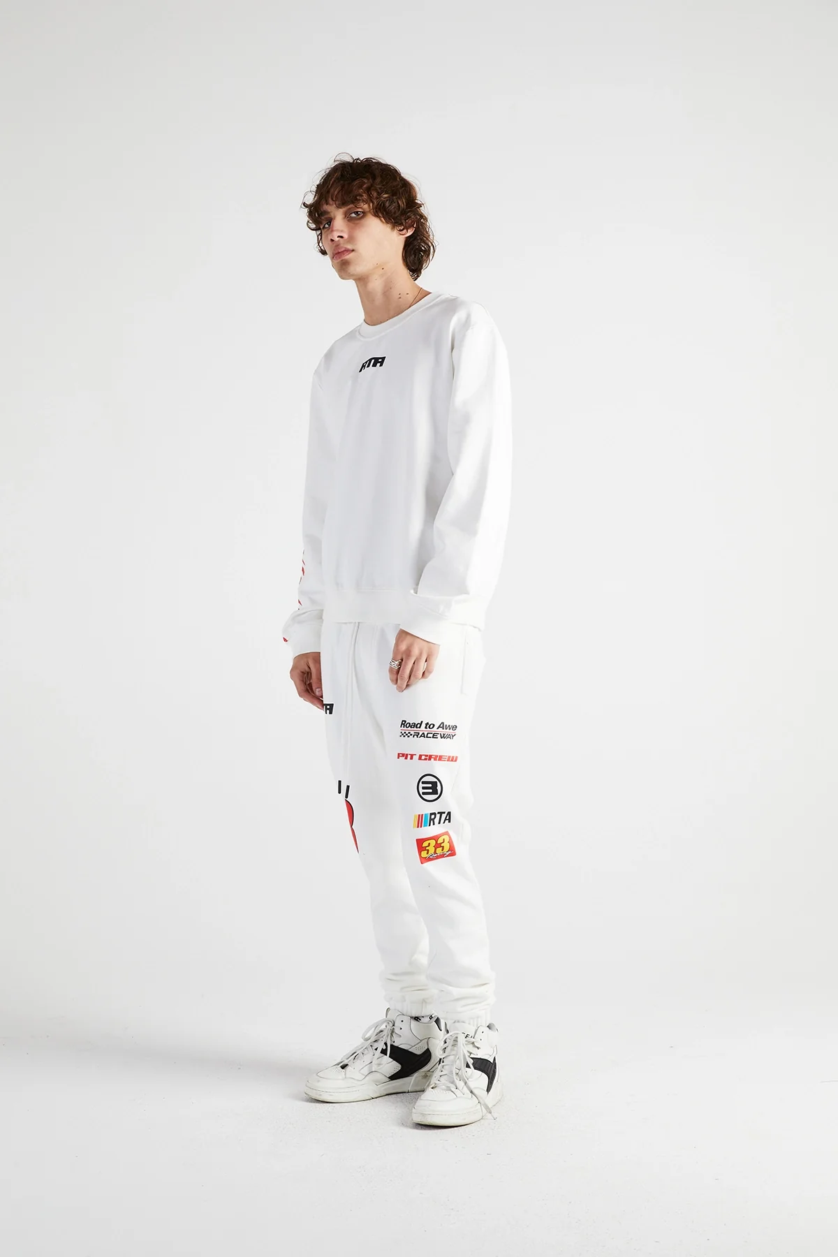 OWEN SWEATPANT | WHITE RACING NUMBERS - Image 4