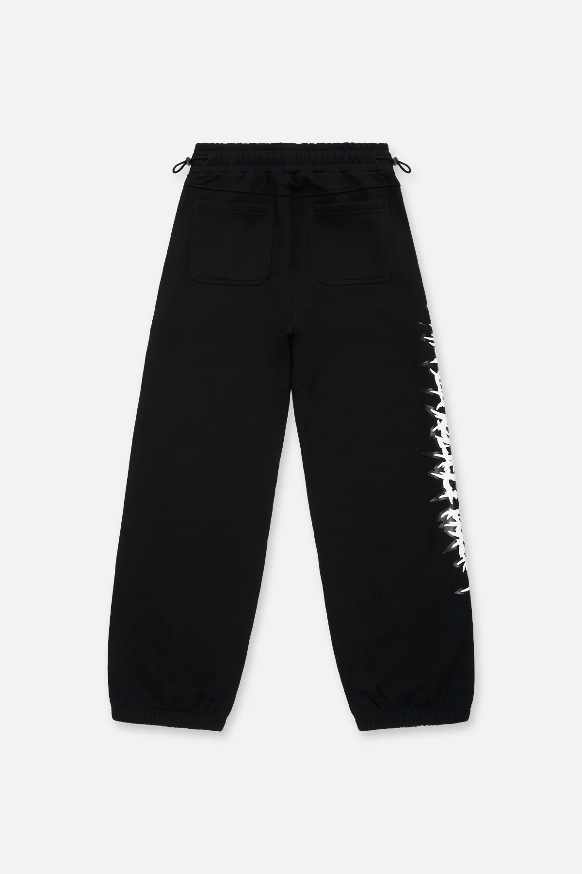 RAFA OVERSIZED SWEATPANT | BLACK CYBER LOST FREQUENCIES - Image 3