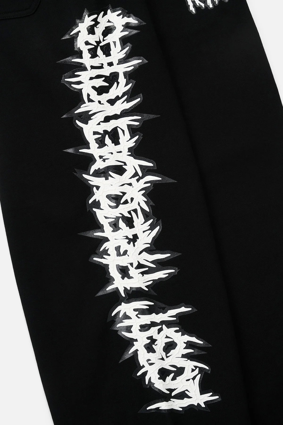 RAFA OVERSIZED SWEATPANT | BLACK CYBER LOST FREQUENCIES - Image 4