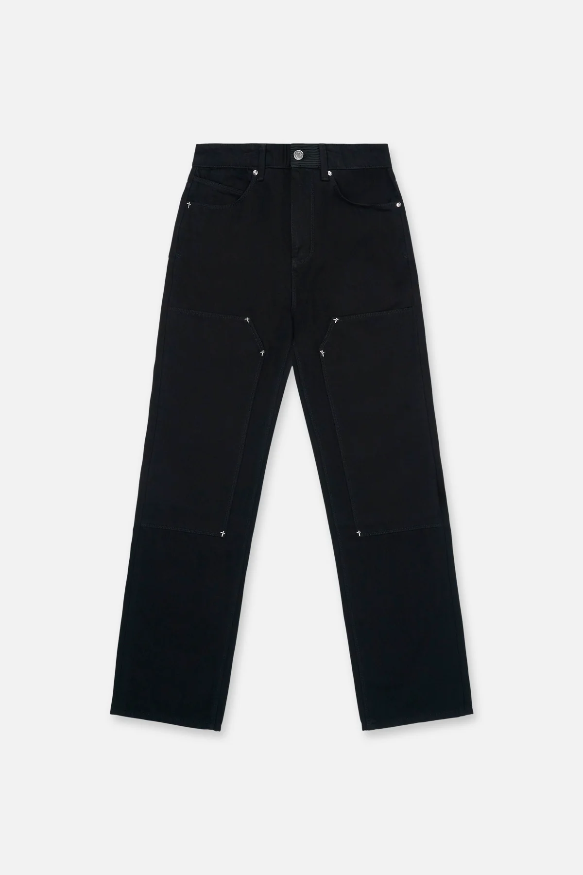 RICARDO SLIM FIT CARPENTER JEAN | BLACK - Image 2