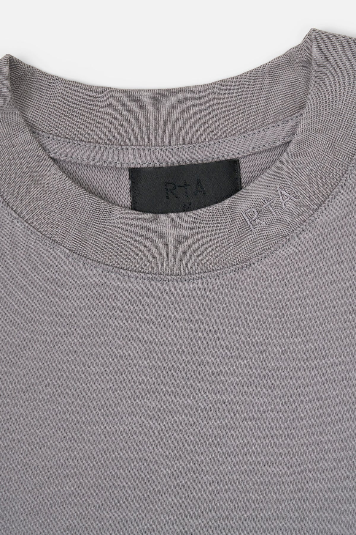 RICO MOCK NECK SHORT SLEEVE TEE | STONE COLLAR LOGO - Image 3