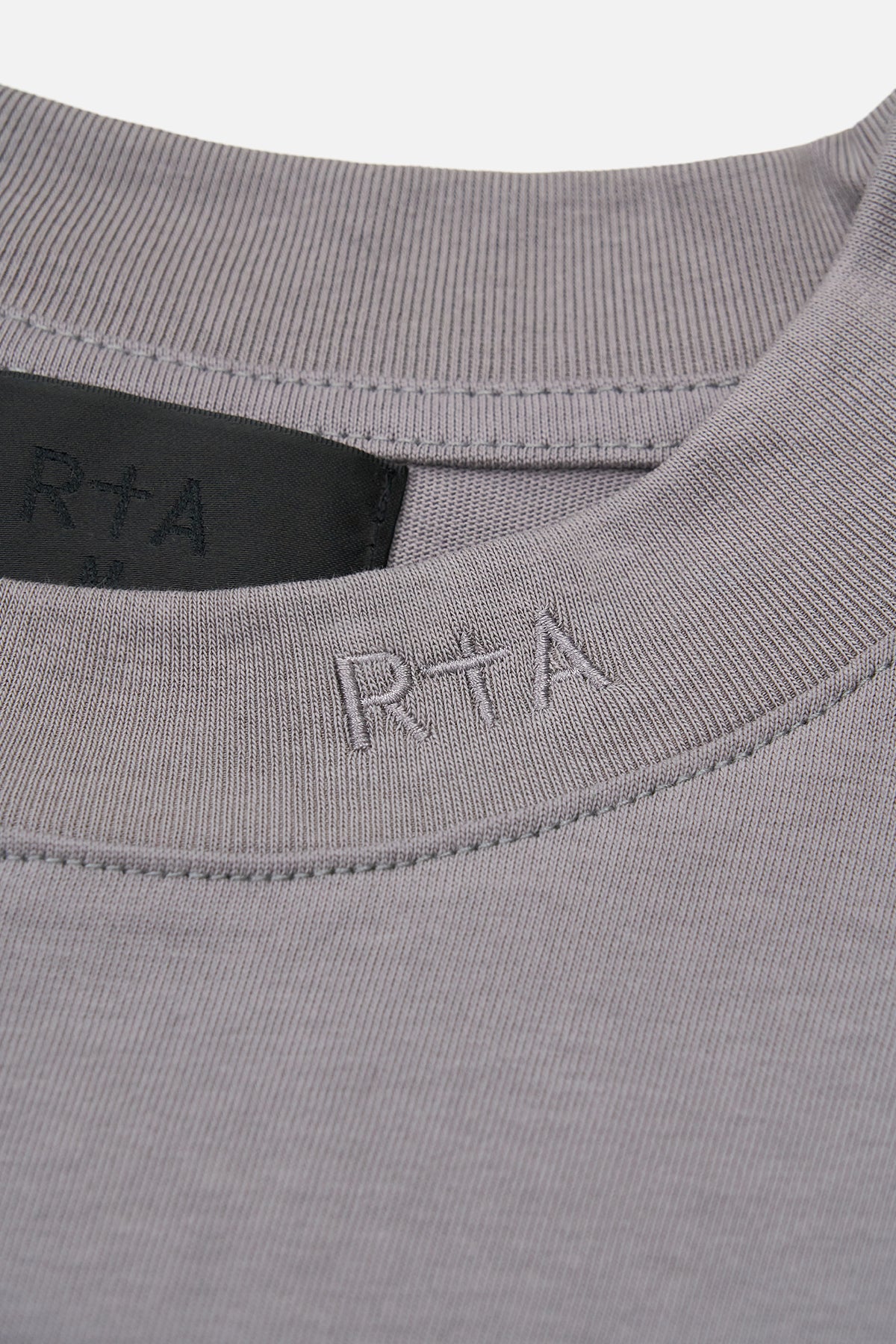 RICO MOCK NECK SHORT SLEEVE TEE | STONE COLLAR LOGO - Image 4
