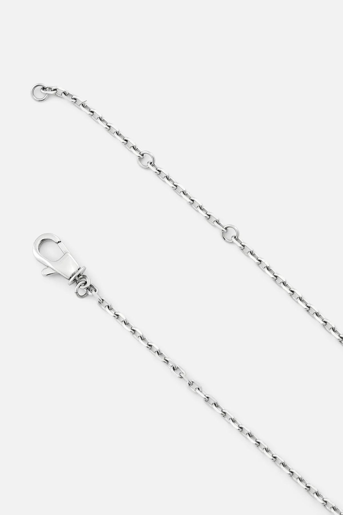 RION CHARM TAG NECKLACE | SILVER MULTI CHARM - Image 5