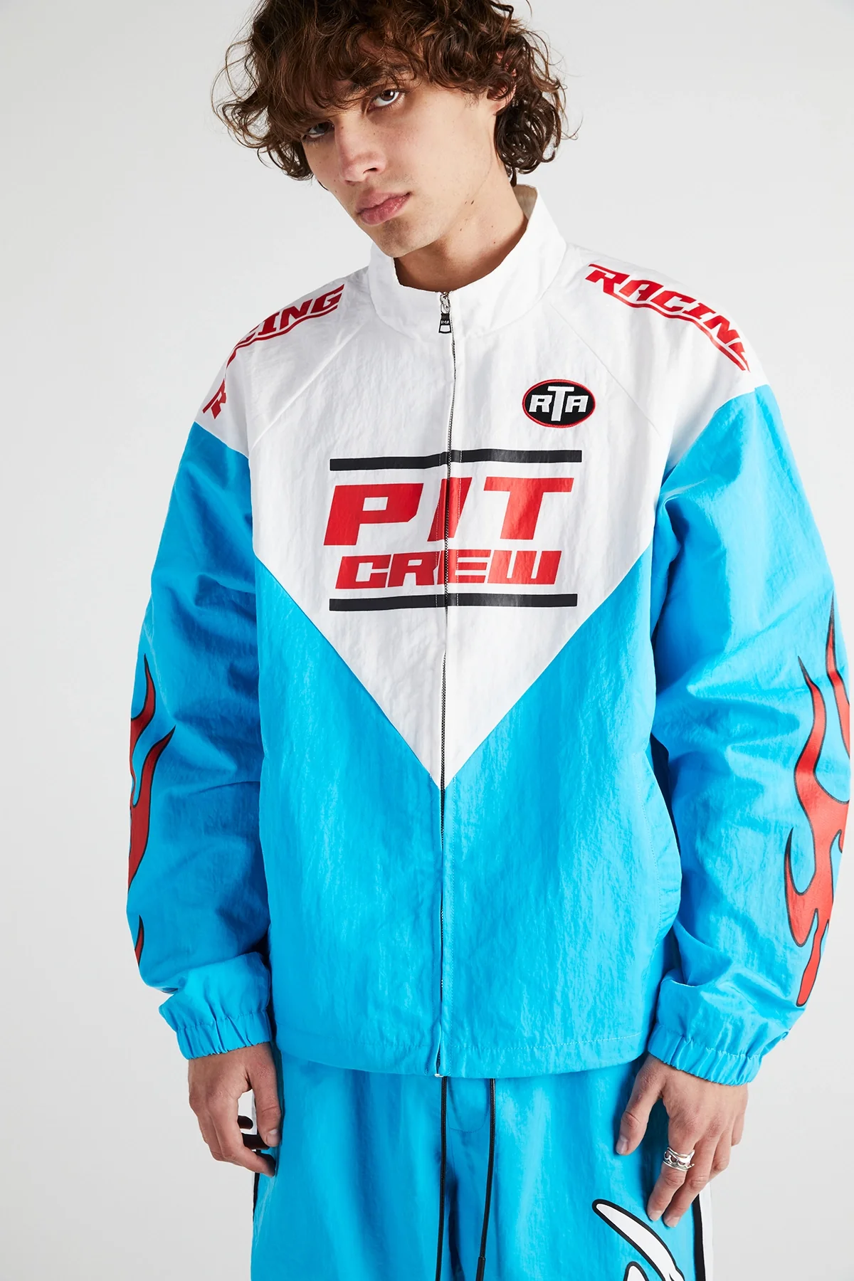 ROLAND JACKET | BLUE WHITE PIT CREW - Image 3