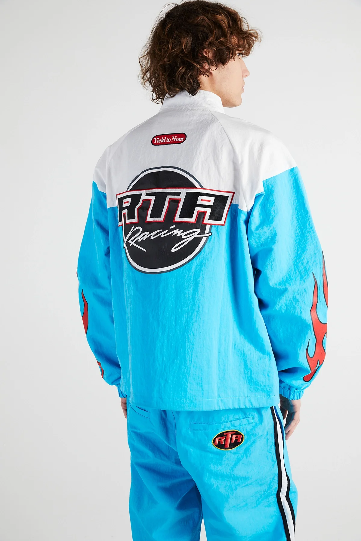 ROLAND JACKET | BLUE WHITE PIT CREW - Image 4