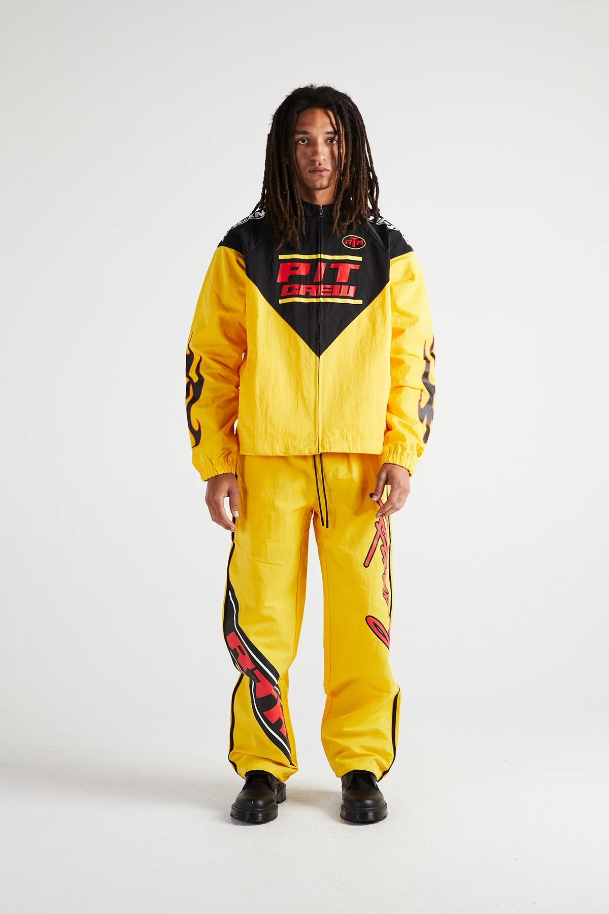 ROLAND JACKET | YELLOW BLACK PIT CREW - Image 3