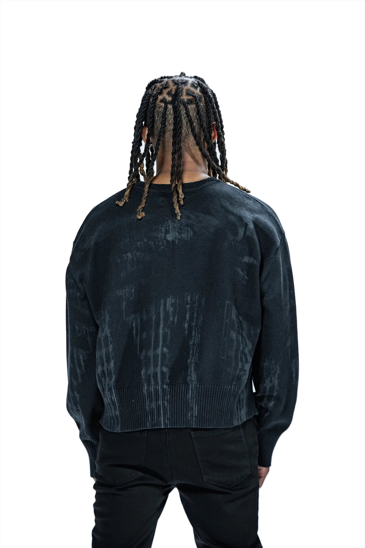RTA X DDG KALEB SWEATER | BLACK PONTIAC - Image 3