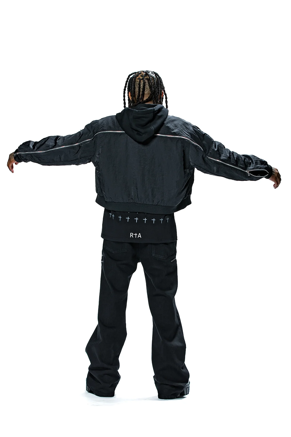 RTA X DDG MICKIE JACKET | BLACK ZIPPERS - Image 10