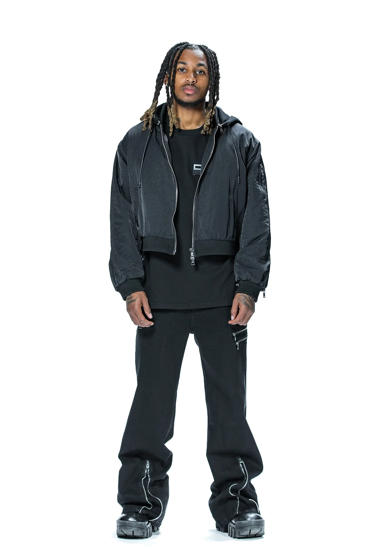 RTA X DDG MICKIE JACKET | BLACK ZIPPERS - Image 8