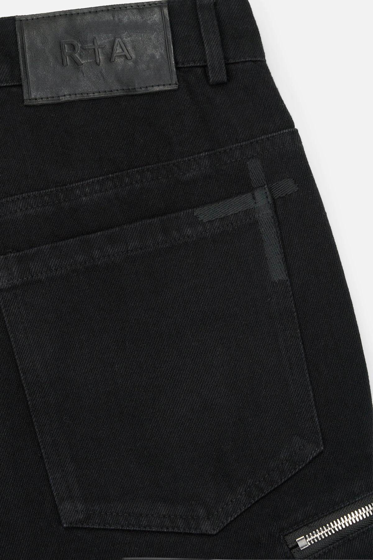 RTA X DDG RIO JEAN | BLACK ZIPPERS - Image 5