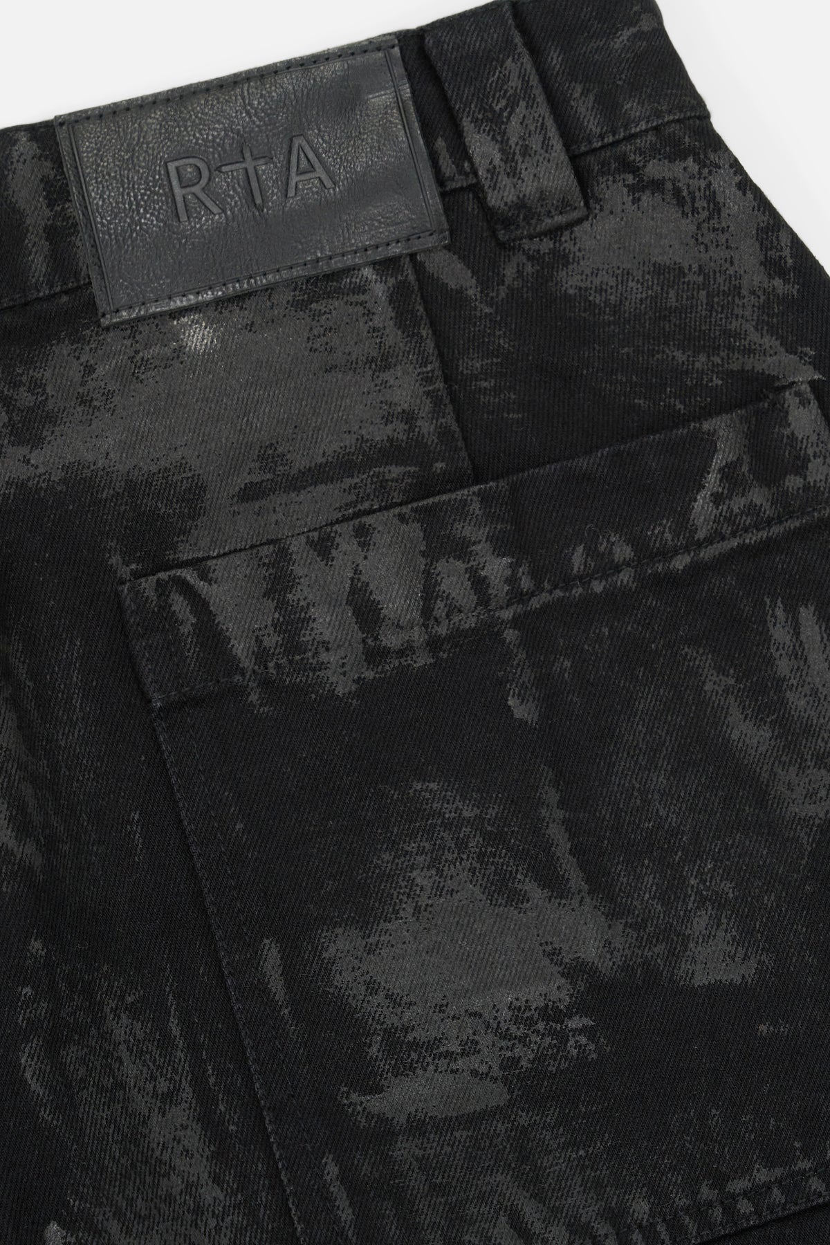 RTA X DDG WYLIE CARGO JEAN | BLACK WAX COATED DDG - Image 10