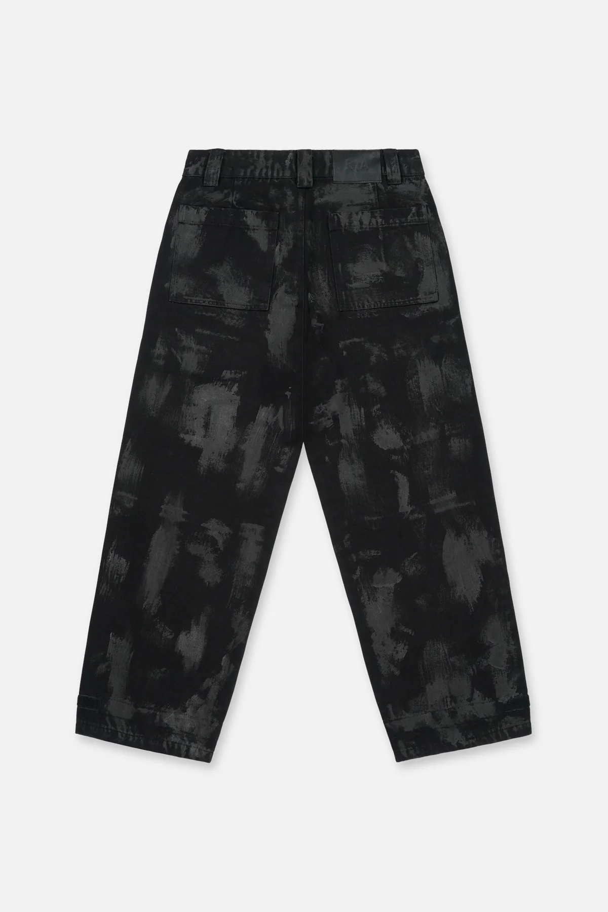 RTA X DDG WYLIE CARGO JEAN | BLACK WAX COATED DDG - Image 3