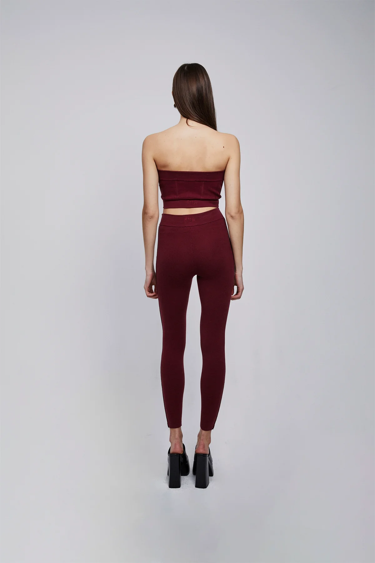 SIBILLE LEGGING | BORDEAUX - Image 5
