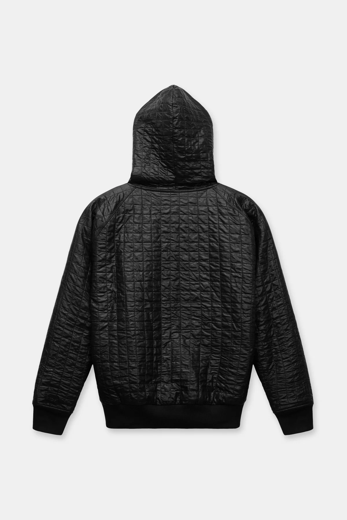 SIMON QUILTED SWEATSHIRT | BLACK QUILTED - Image 9