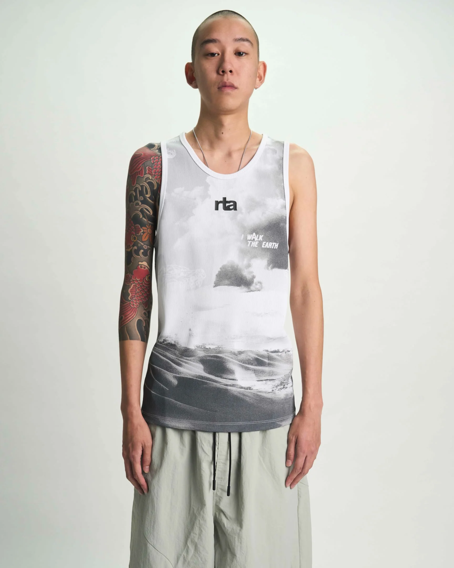 SYLVAIN TANK TOP | GREY CHAPARRAL - Image 5