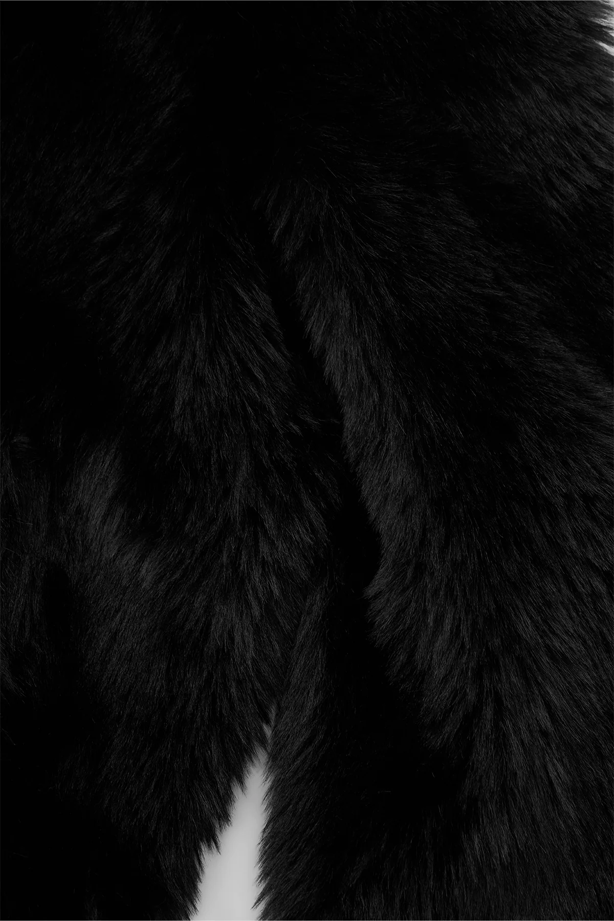 THIAGO FAUX FUR JACKET | BLACK - Image 4