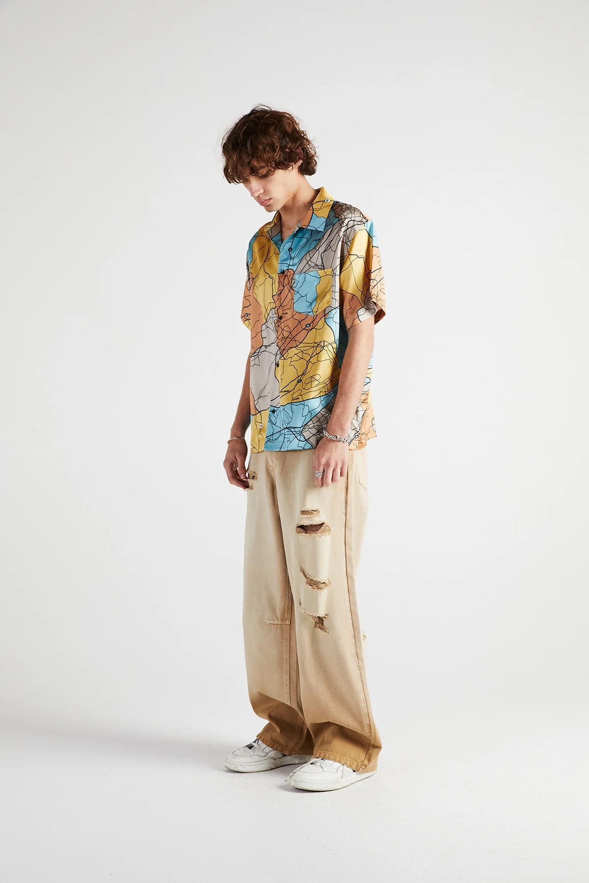 WIDE LEG JEAN | DISTRESSED SAVANNA - Image 6
