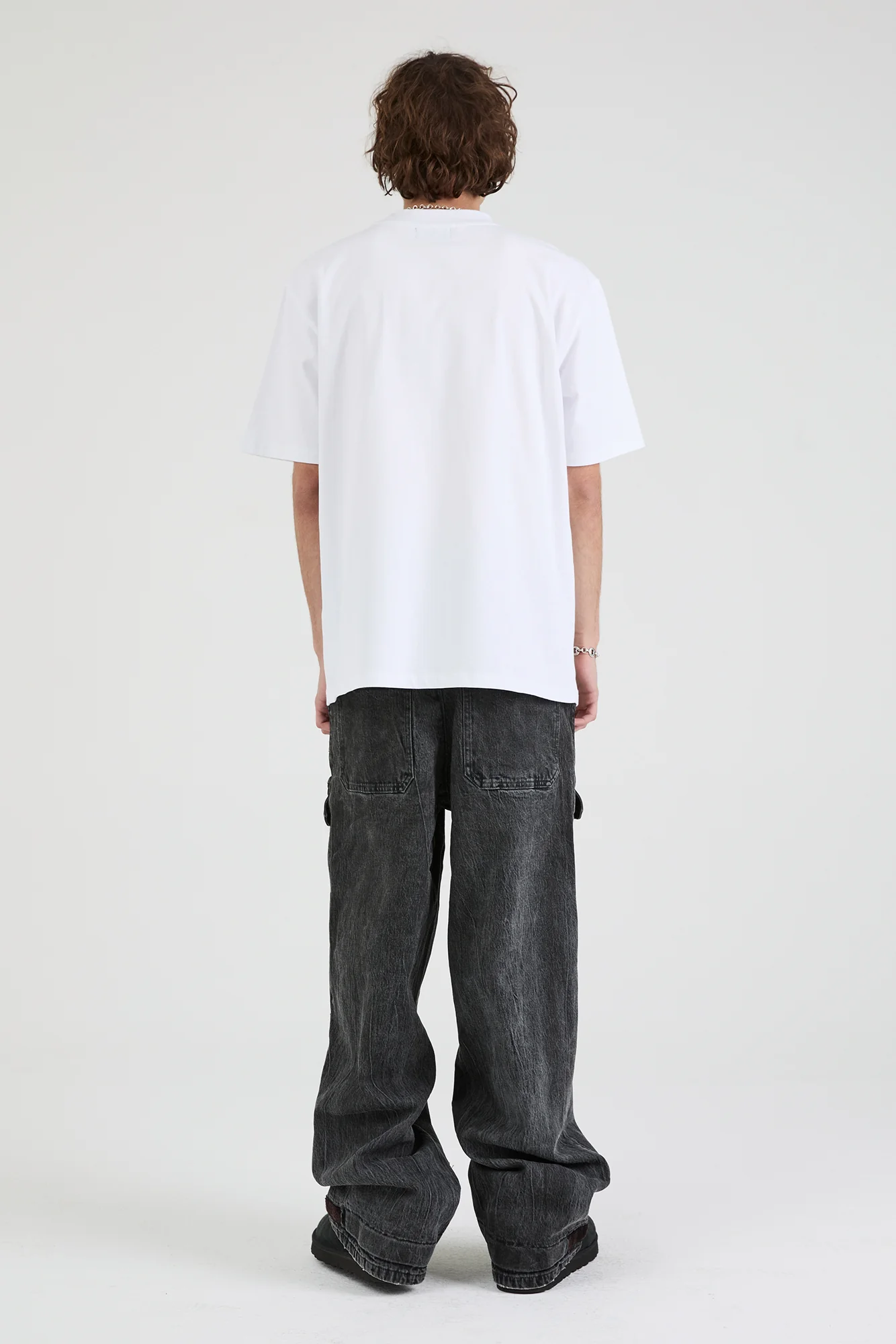 WYLIE CARGO JEAN | GREY WAX COATED BLUE - Image 9