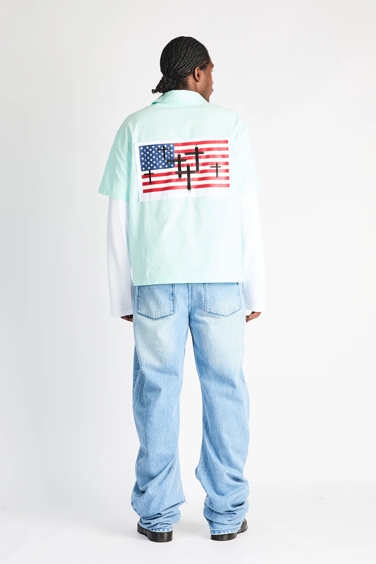 XANDER BARREL LEG JEAN | GLACIER BLUE - Image 7