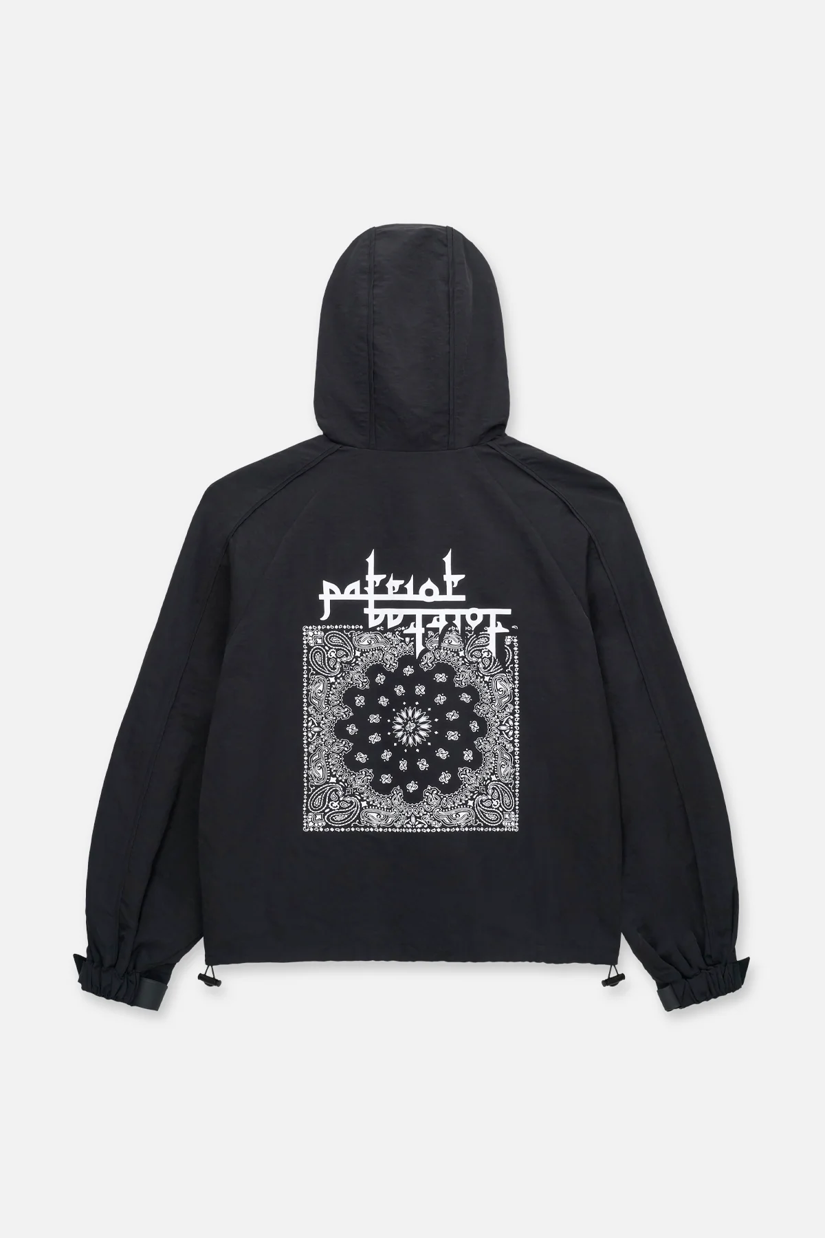 ZAYDEN WINDBREAKER JACKET | BLACK PAISLEY - Image 3