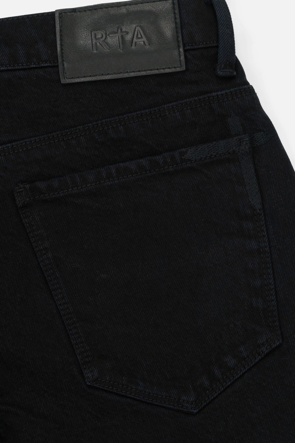 ZED STRAIGHT LEG JEAN | BLACK SNAKE PANELS - Image 3