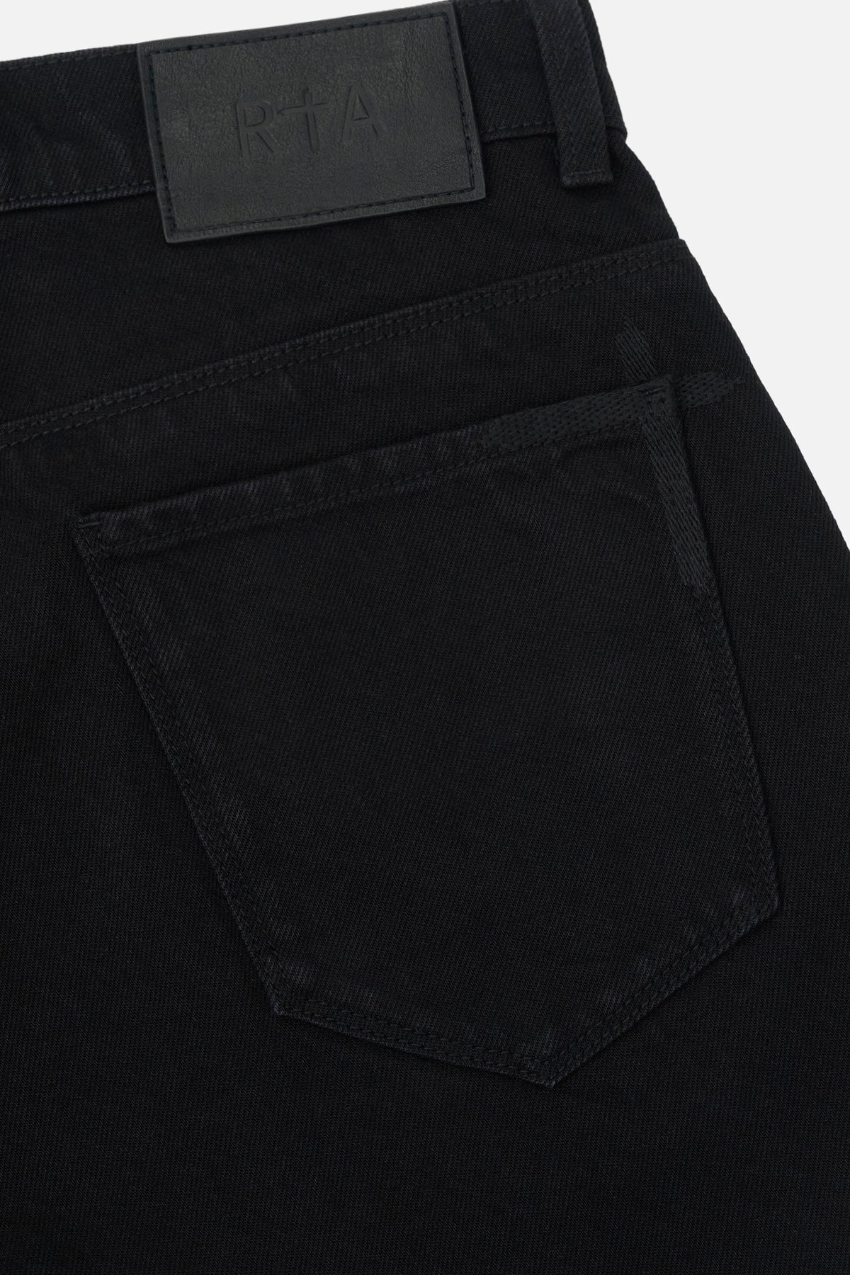 ZED STRAIGHT LEG JEAN | BLACK 3D CROSS - Image 4